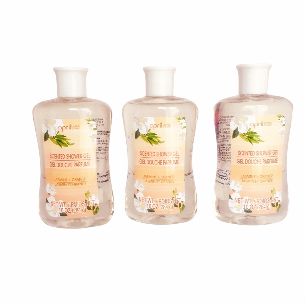 3 April Bath & Shower Jasmine & Orange Scented Shower Gel